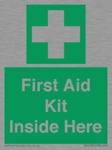 First Aid Kit Inside Here